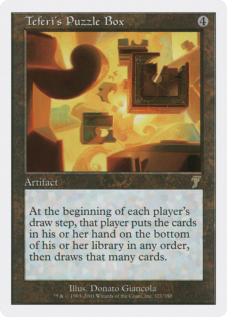 Teferi's Puzzle Box — Seventh Edition — Magic: The Gathering