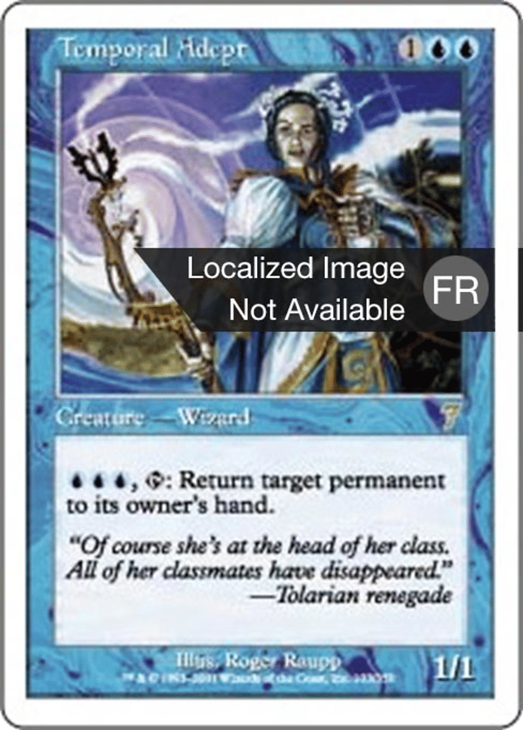 Expert en temporalité — Seventh Edition — Magic: The Gathering