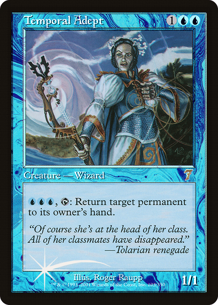 Temporal Adept — Seventh Edition — Magic: The Gathering