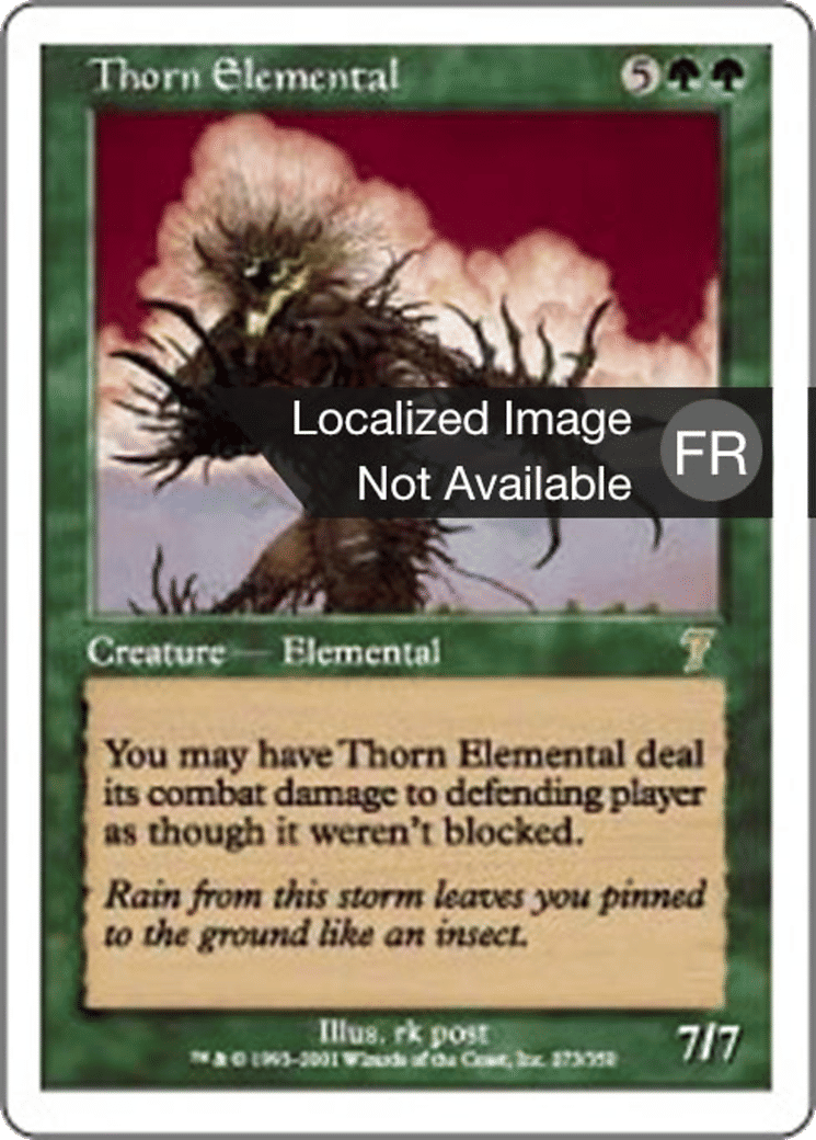 Élémental d'épines — Seventh Edition — Magic: The Gathering