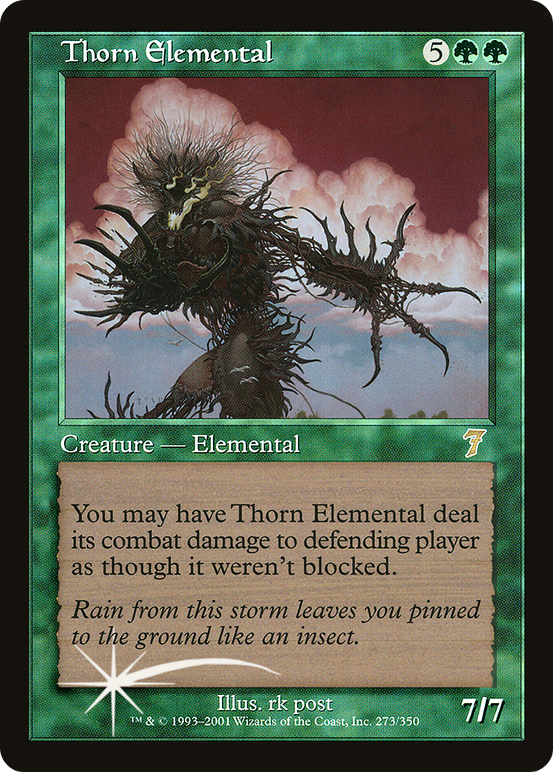 Élémental d'épines — Seventh Edition — Magic: The Gathering