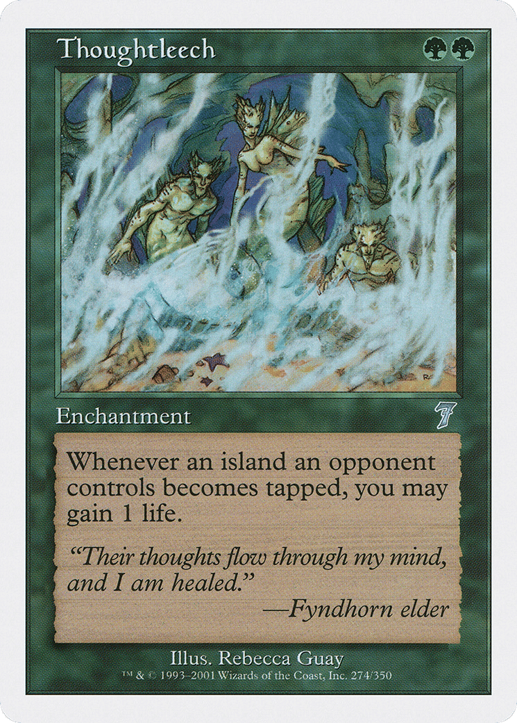 Thoughtleech — Seventh Edition — Magic: The Gathering