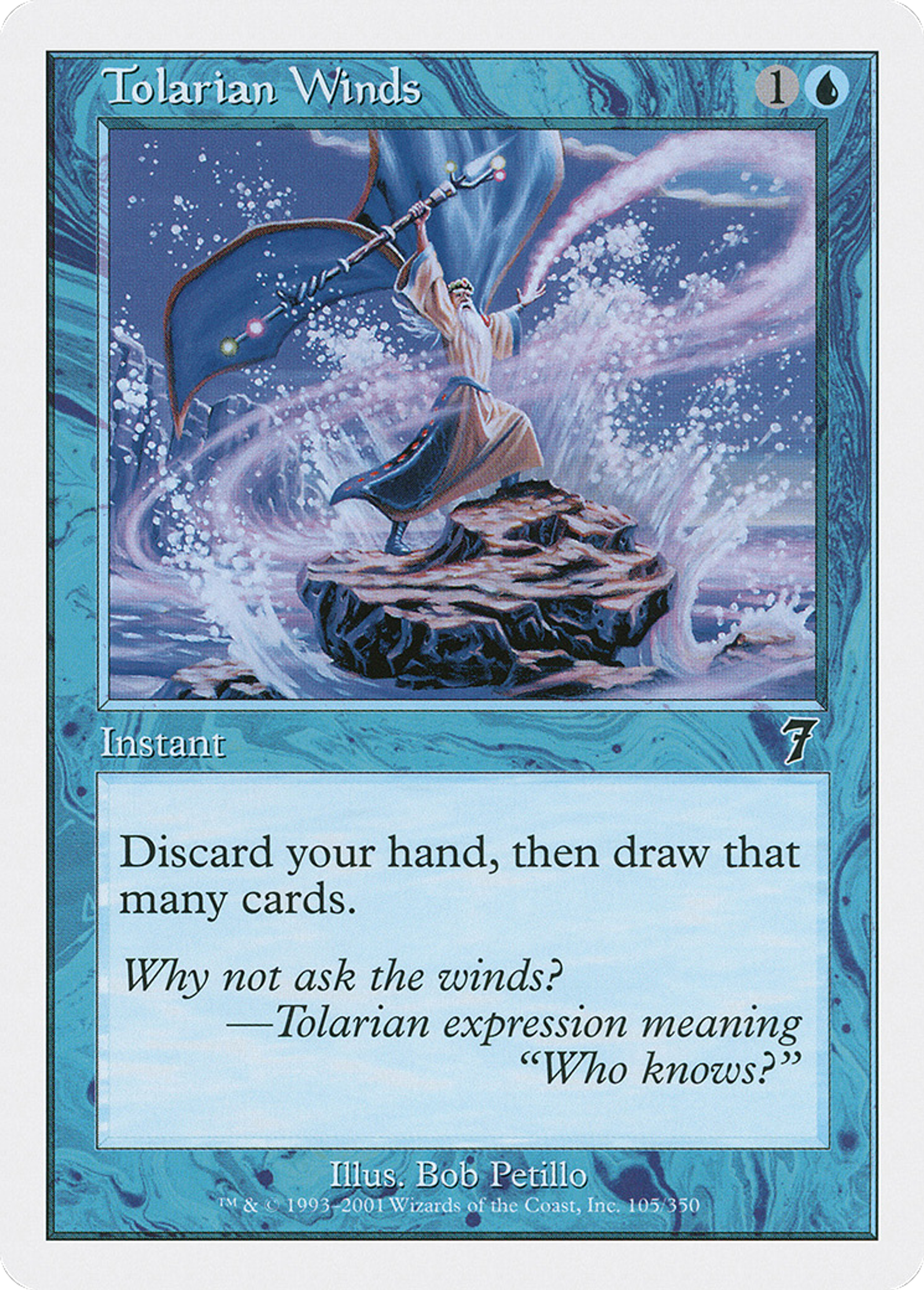 Tolarian Winds — Seventh Edition — Magic: The Gathering