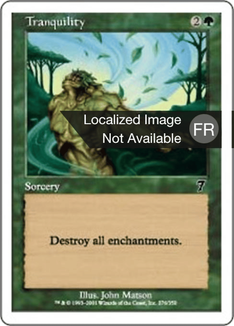 Tranquillité — Seventh Edition — Magic: The Gathering