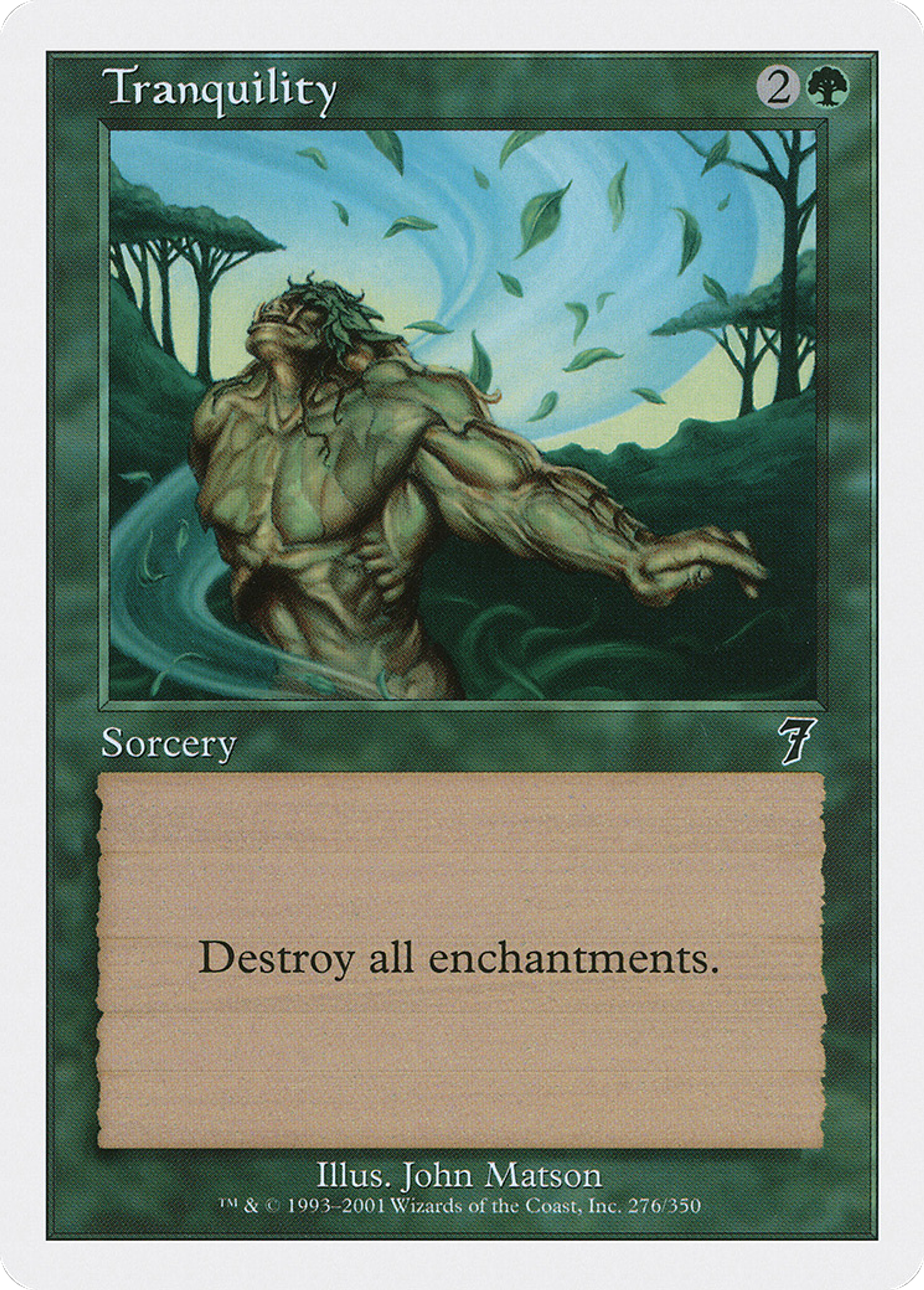 Tranquility — Seventh Edition — Magic: The Gathering