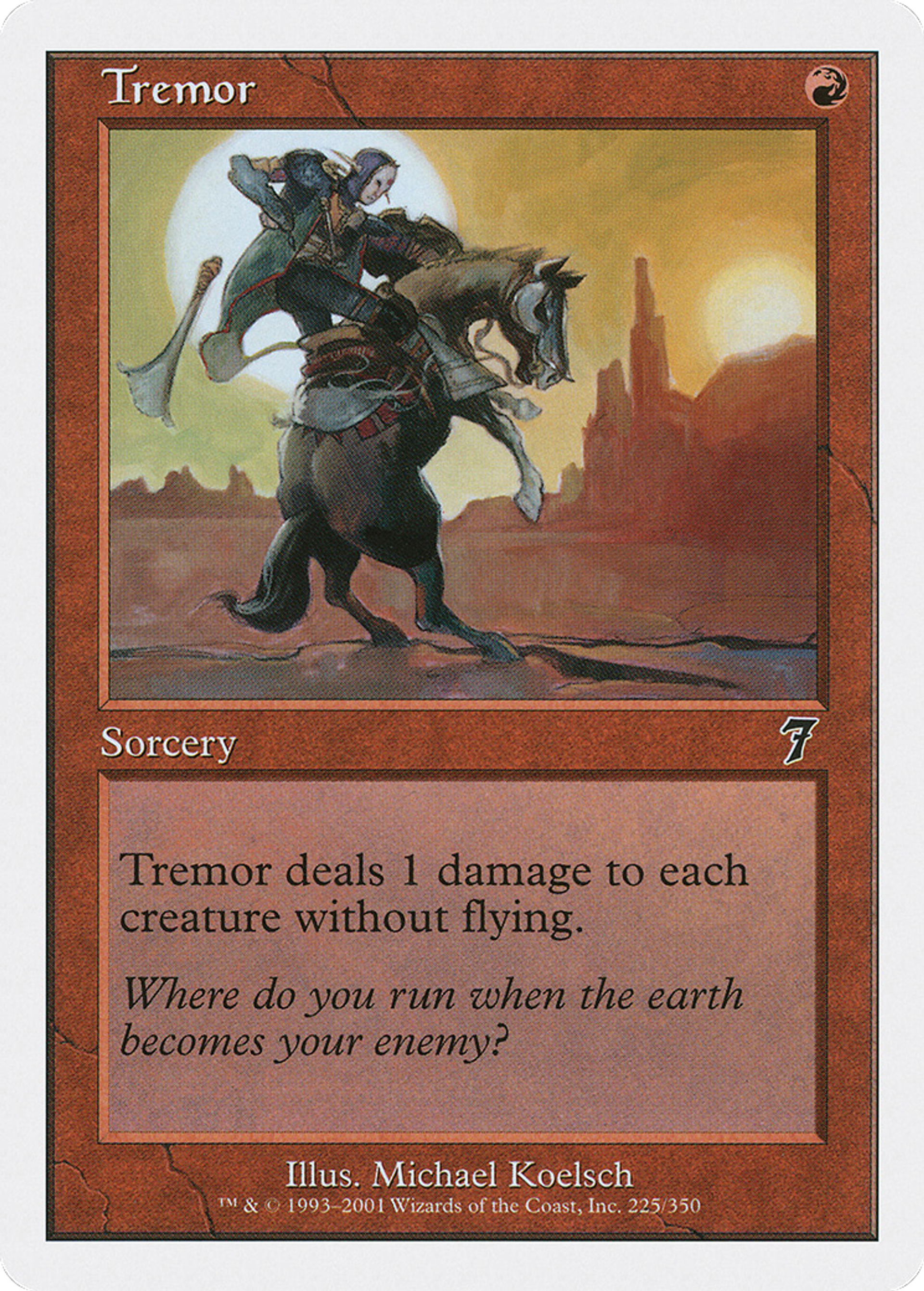Tremor — Seventh Edition — Magic: The Gathering