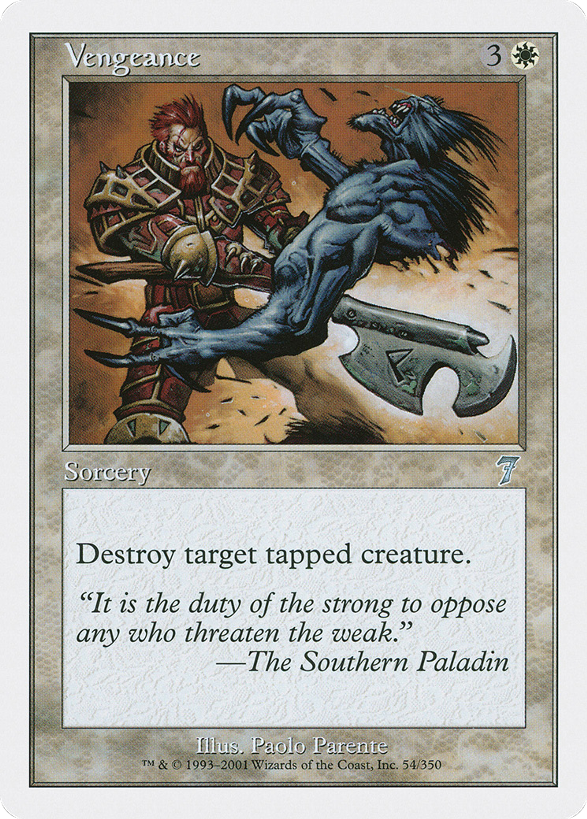 Vengeance — Seventh Edition — Magic: The Gathering