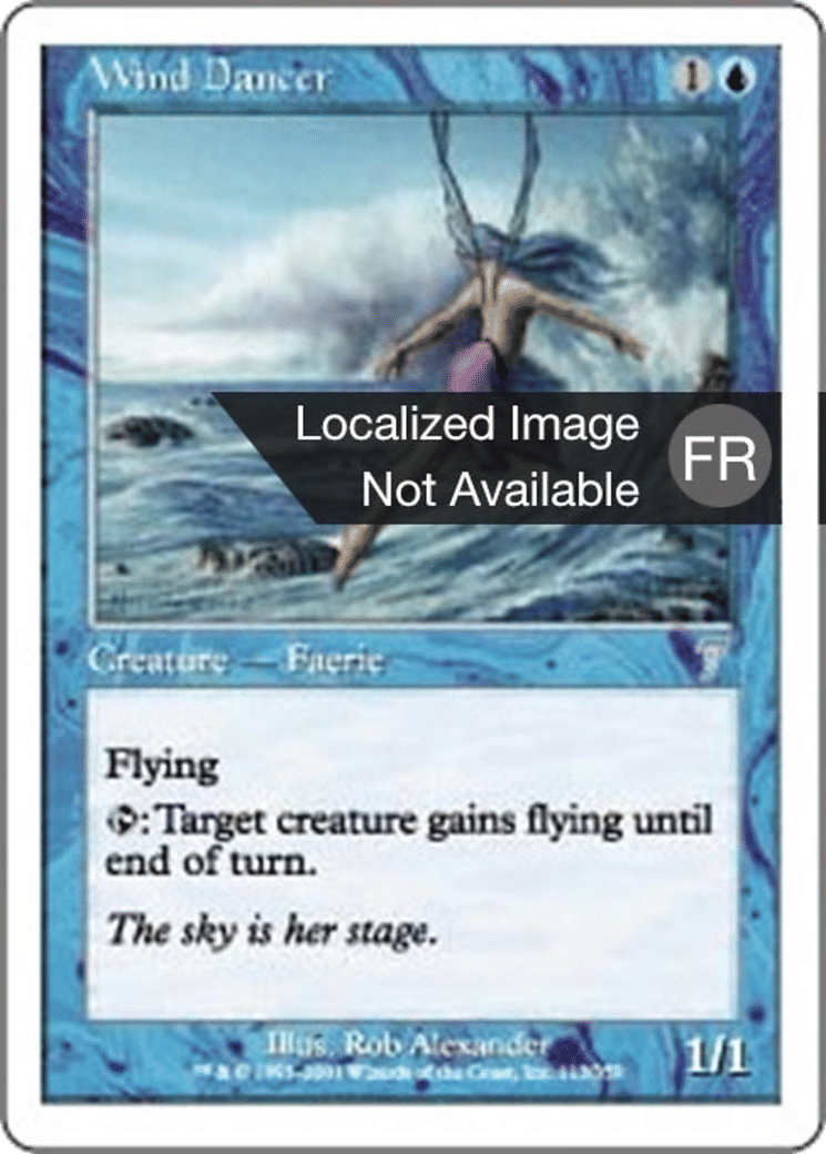 Danseuse du vent — Seventh Edition — Magic: The Gathering