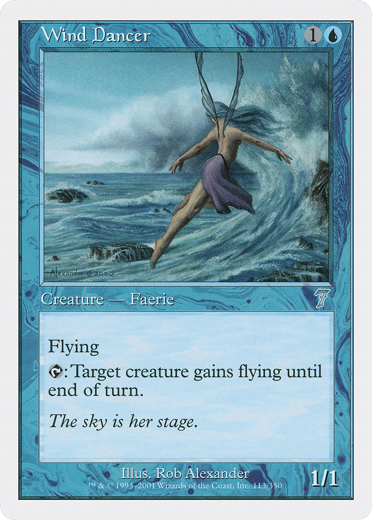 Wind Dancer — Seventh Edition — Magic: The Gathering