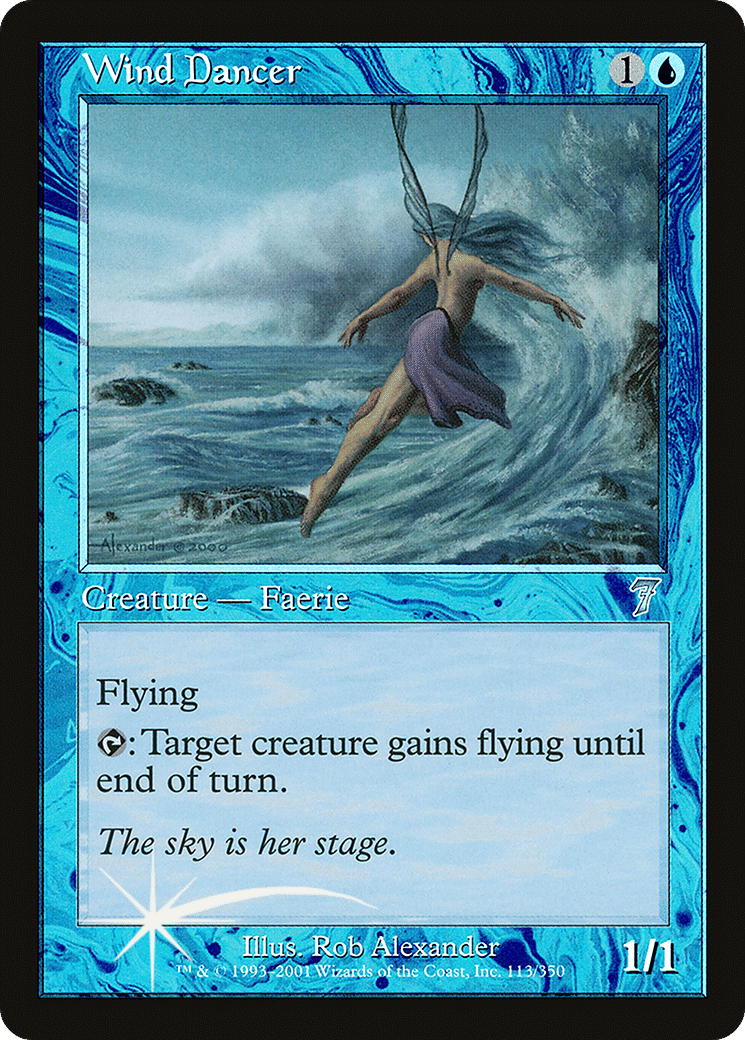 Wind Dancer — Seventh Edition — Magic: The Gathering