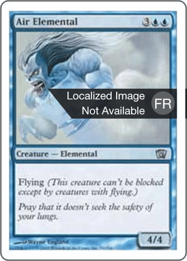 Élémental d'air — Eighth Edition — Magic: The Gathering