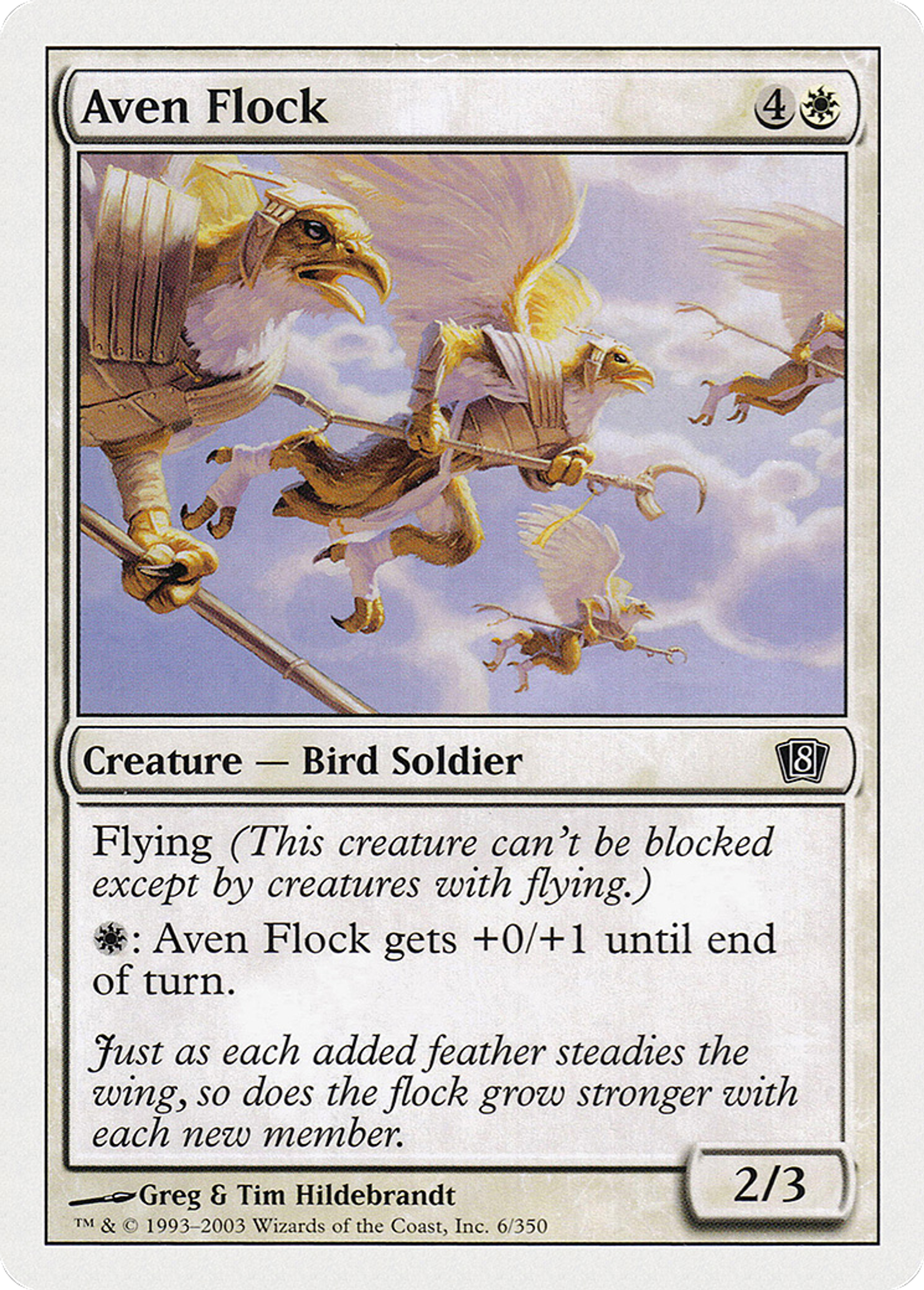 Nuée d'avemains — Eighth Edition — Magic: The Gathering