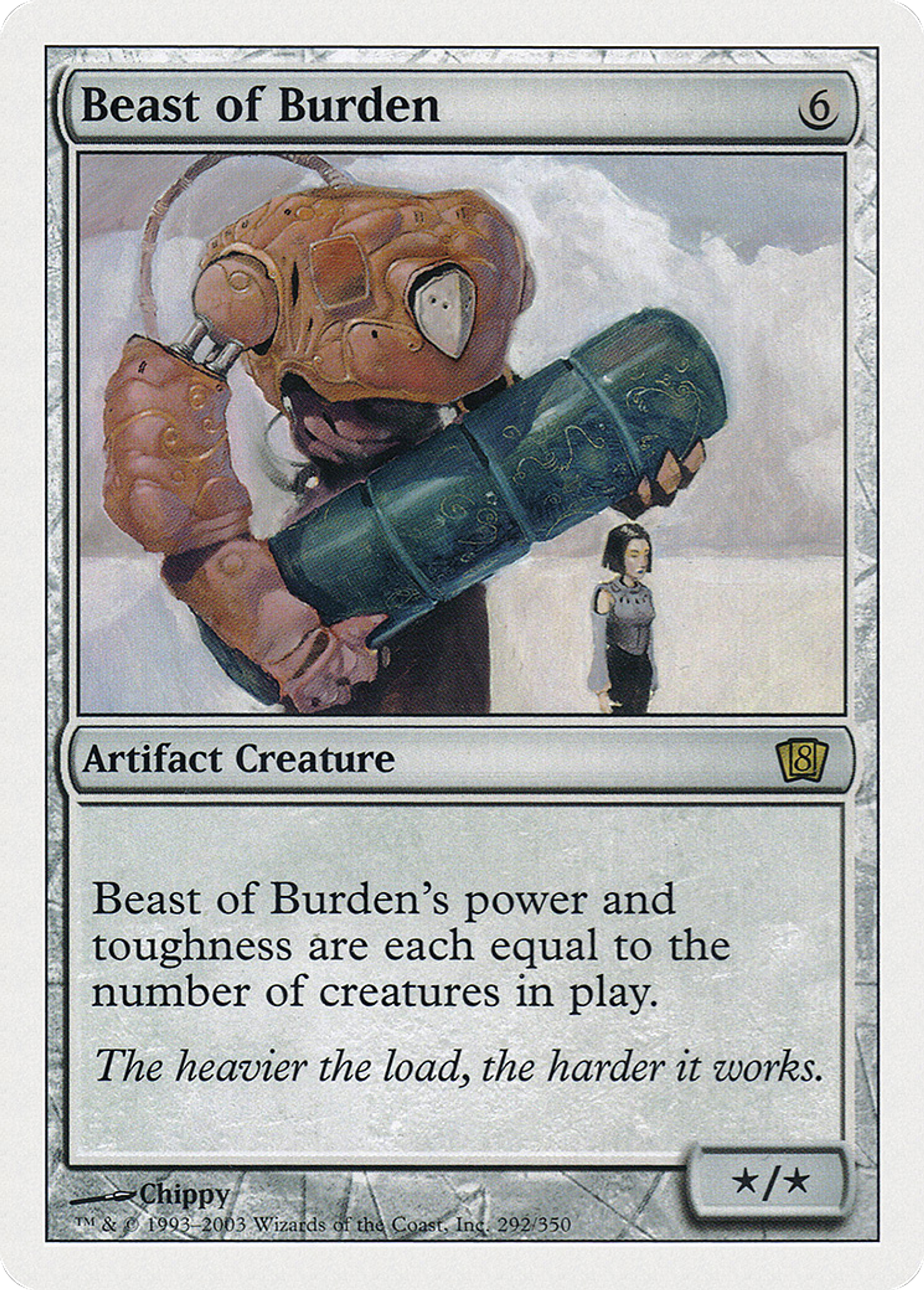 Bête de somme — Eighth Edition — Magic: The Gathering