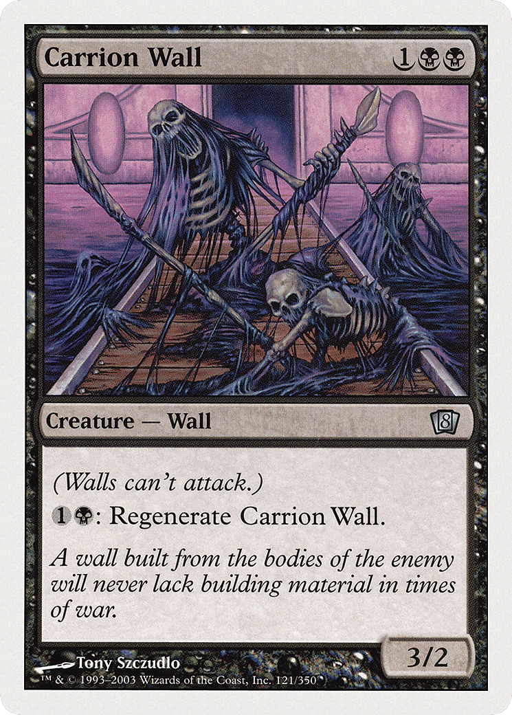 Carrion Wall — Eighth Edition — Magic: The Gathering