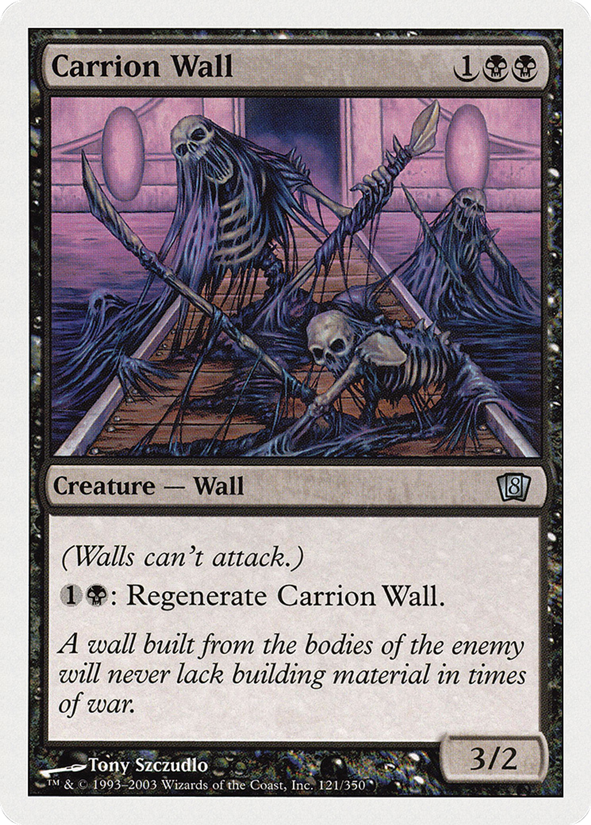Carrion Wall — Eighth Edition — Magic: The Gathering