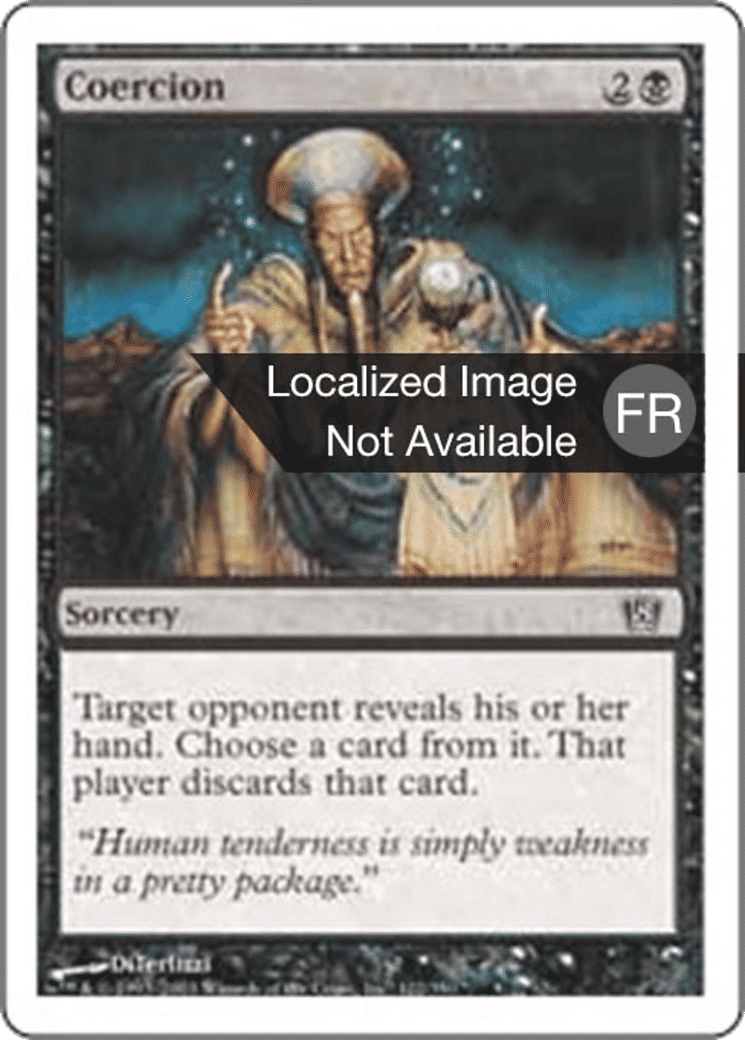 Coercition — Eighth Edition — Magic: The Gathering