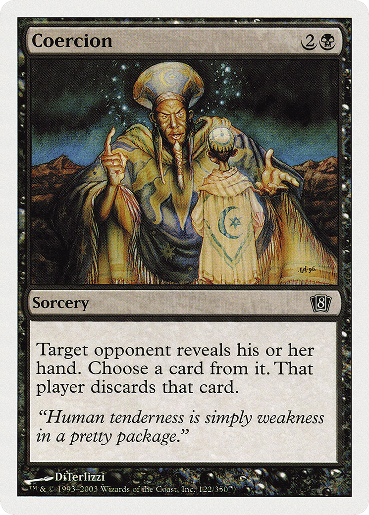 Coercion — Eighth Edition — Magic: The Gathering