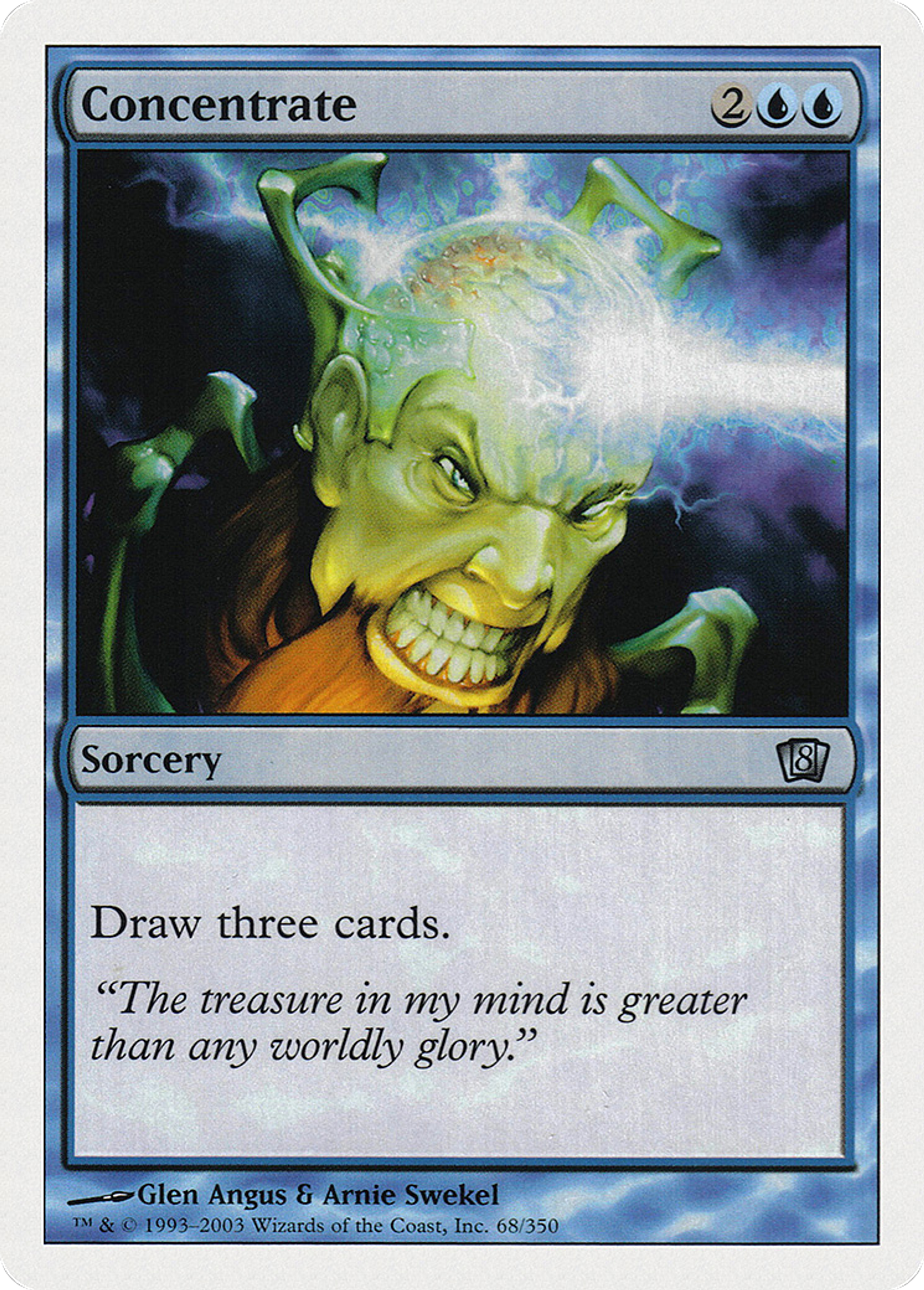 Concentrate — Eighth Edition — Magic: The Gathering