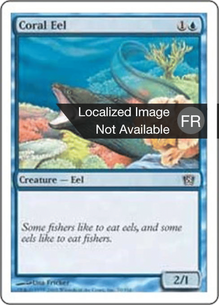 Anguille des coraux — Eighth Edition — Magic: The Gathering