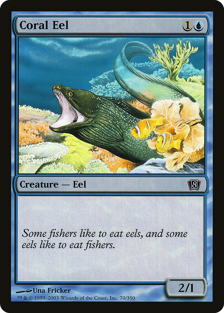 Anguille des coraux — Eighth Edition — Magic: The Gathering