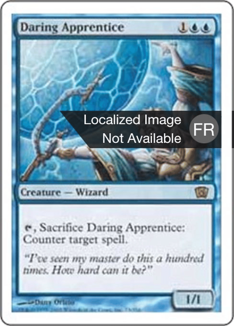 Apprentie audacieuse — Eighth Edition — Magic: The Gathering