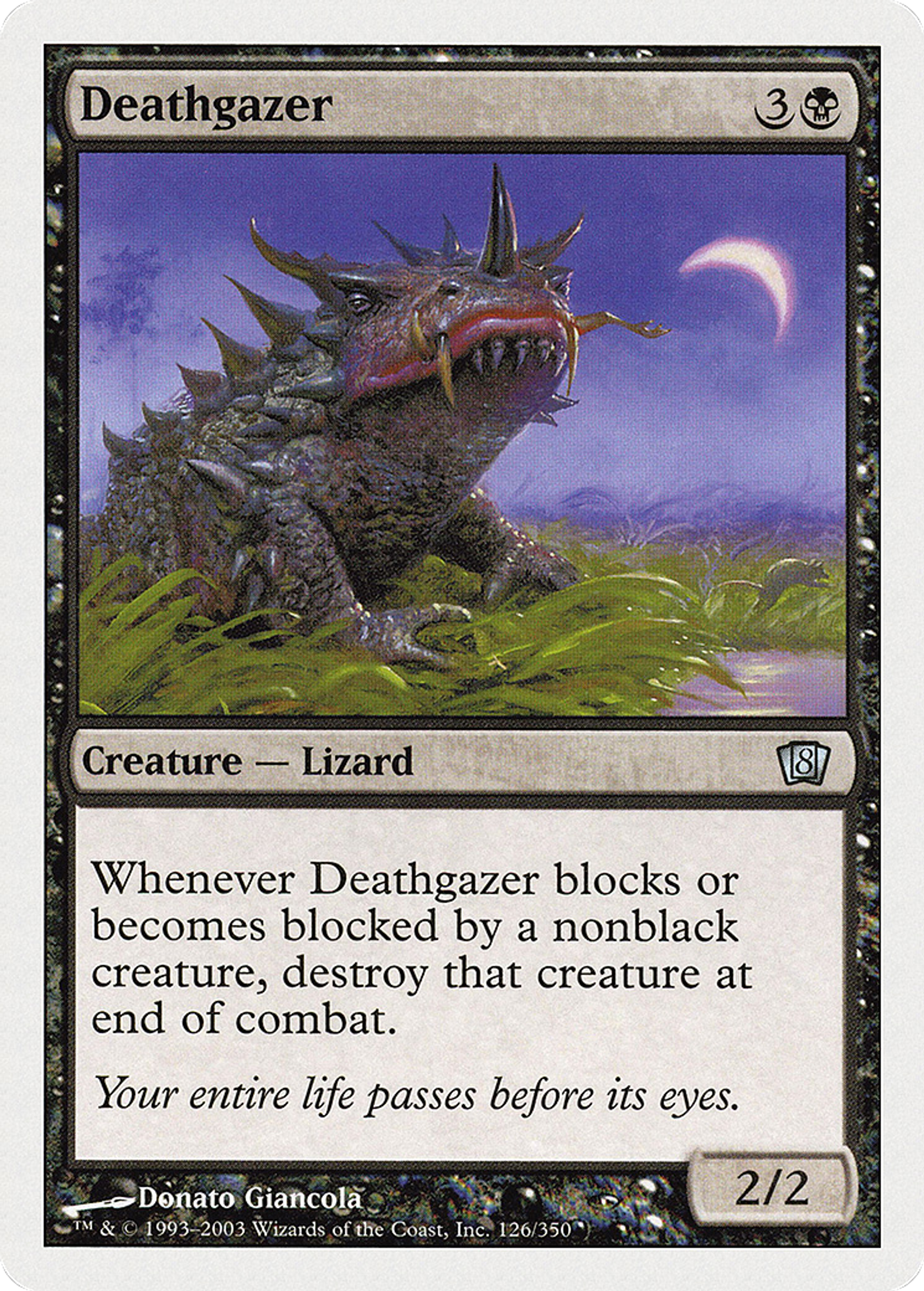Œil-de-mort — Eighth Edition — Magic: The Gathering