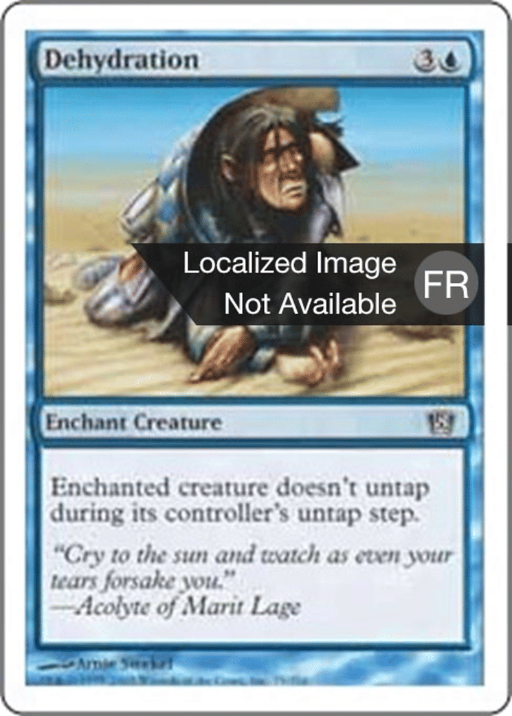 Déshydratation — Eighth Edition — Magic: The Gathering