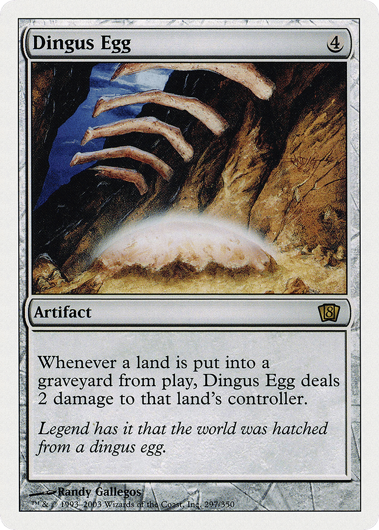 Dingus Egg — Eighth Edition — Magic: The Gathering