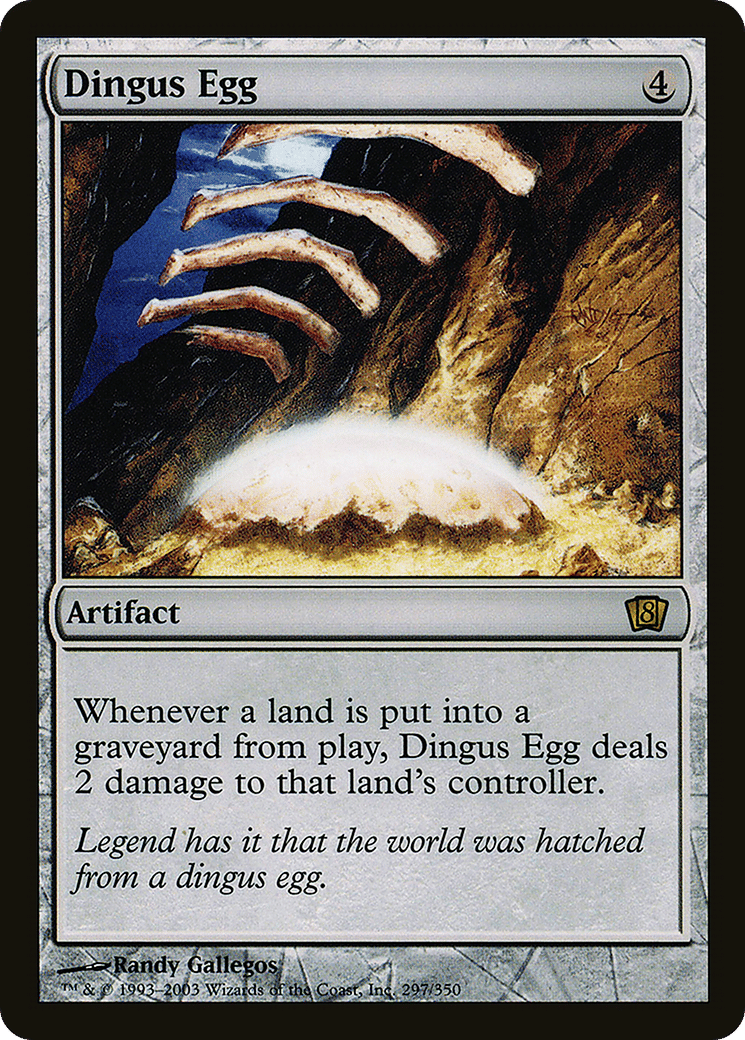 Dingus Egg — Eighth Edition — Magic: The Gathering