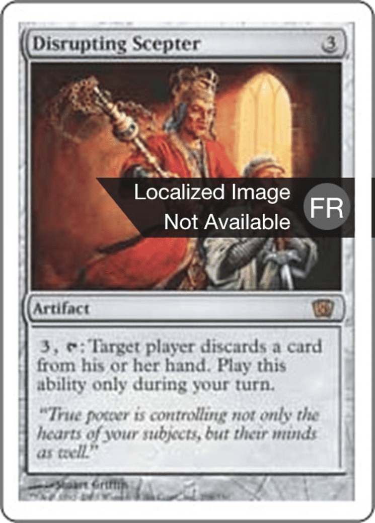 Sceptre de dislocation — Eighth Edition — Magic: The Gathering