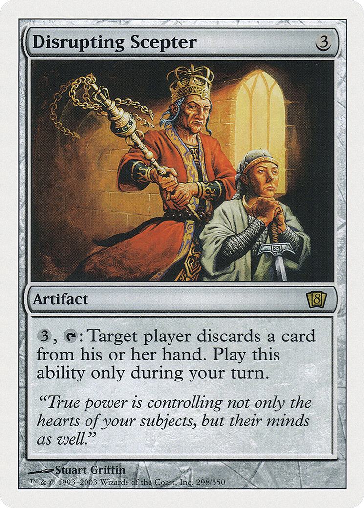Disrupting Scepter — Eighth Edition — Magic: The Gathering