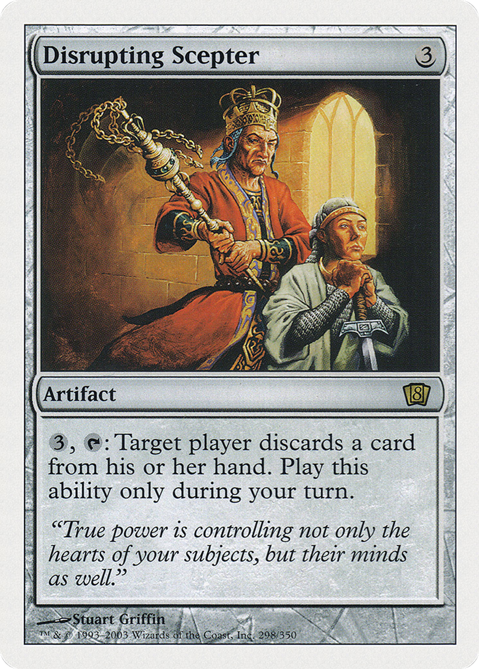 Disrupting Scepter — Eighth Edition — Magic: The Gathering