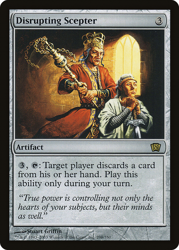 Disrupting Scepter — Eighth Edition — Magic: The Gathering