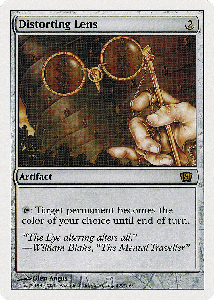 Distorting Lens — Eighth Edition — Magic: The Gathering