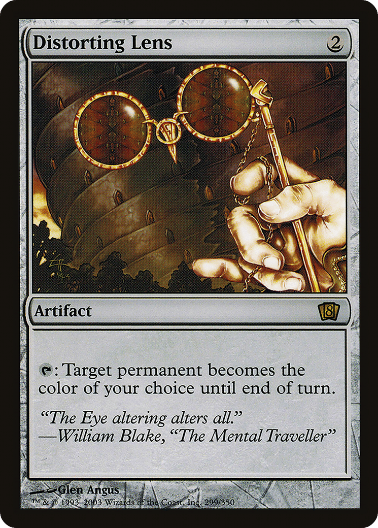 Distorting Lens — Eighth Edition — Magic: The Gathering