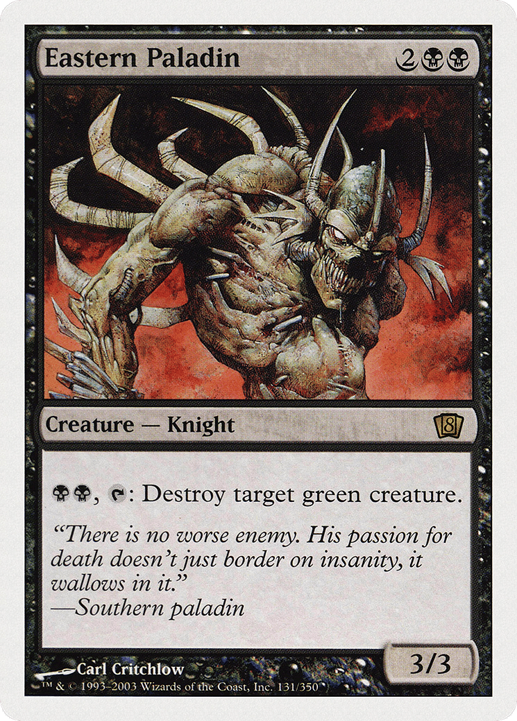 Eastern Paladin — Eighth Edition — Magic: The Gathering