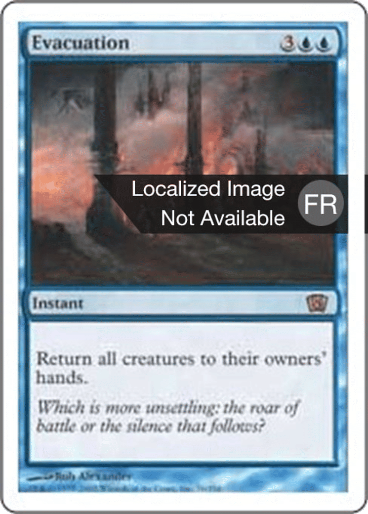Évacuation — Eighth Edition — Magic: The Gathering