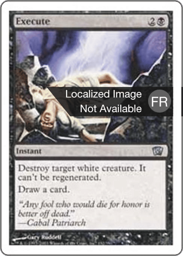 Exécution — Eighth Edition — Magic: The Gathering
