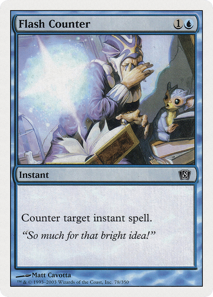 Flash Counter — Eighth Edition — Magic: The Gathering