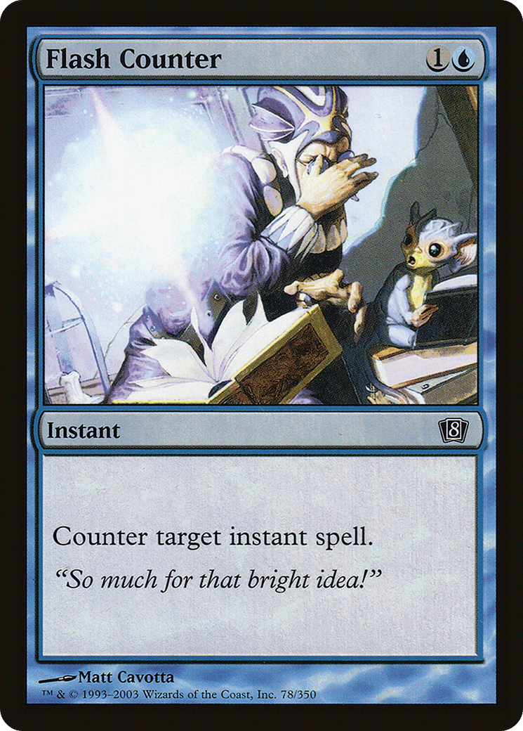 Flash Counter — Eighth Edition — Magic: The Gathering