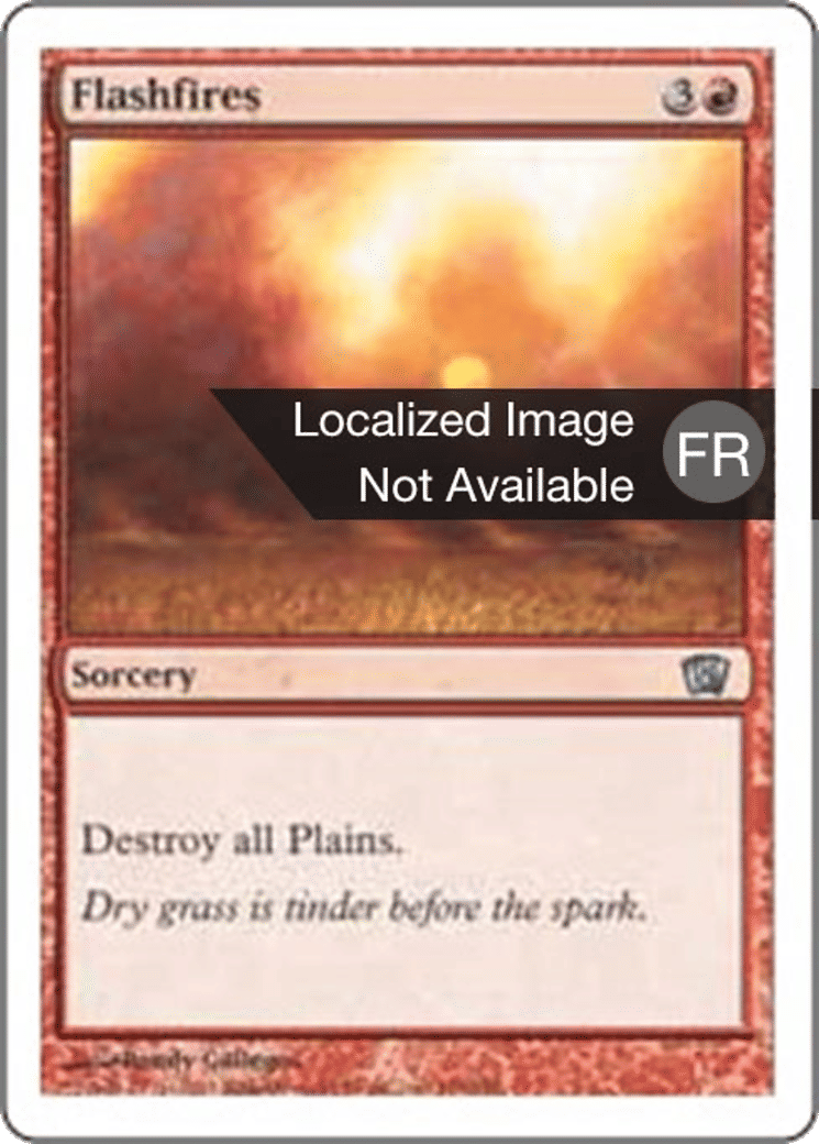 Feu de brousse — Eighth Edition — Magic: The Gathering