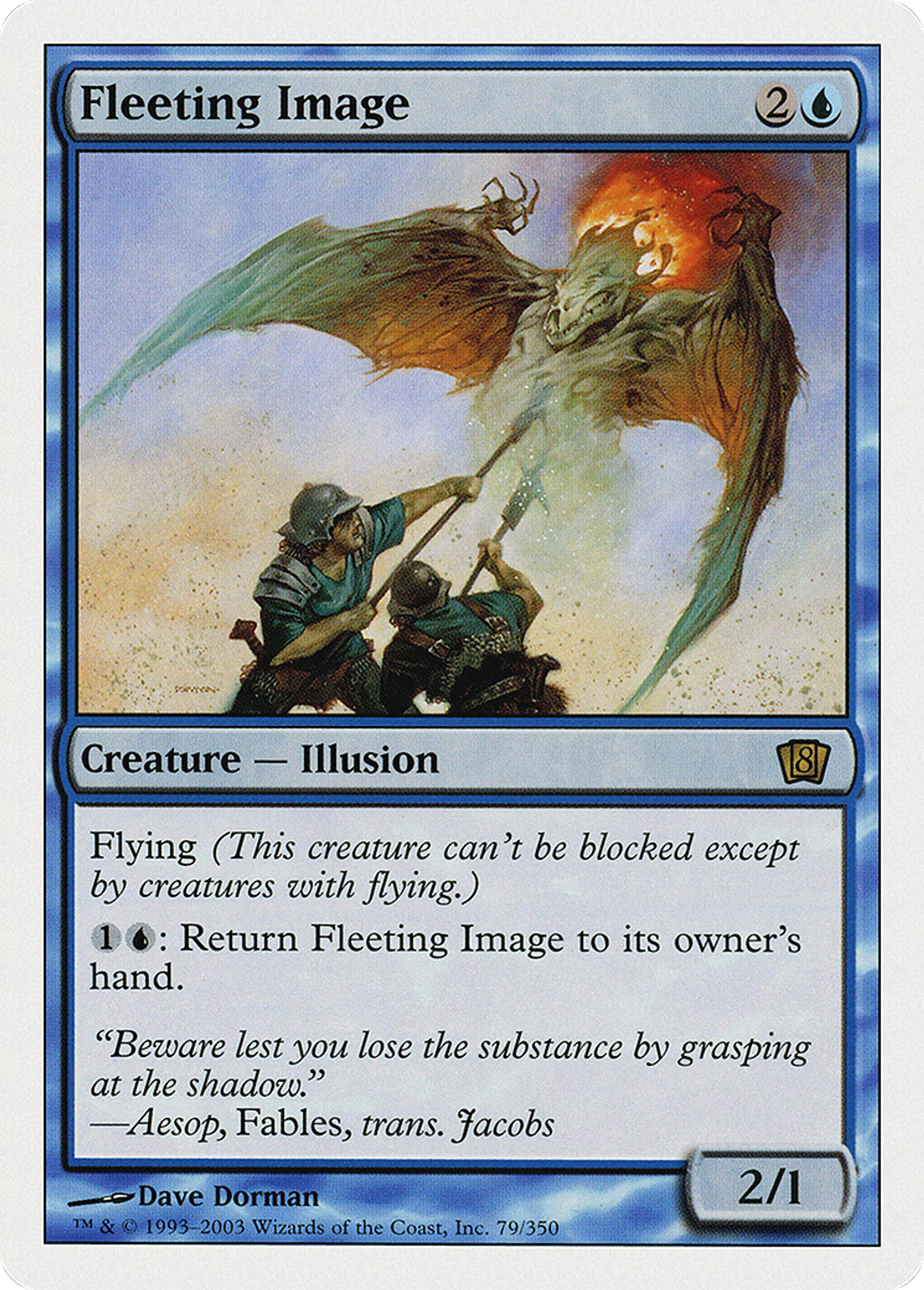 Fleeting Image — Eighth Edition — Magic: The Gathering