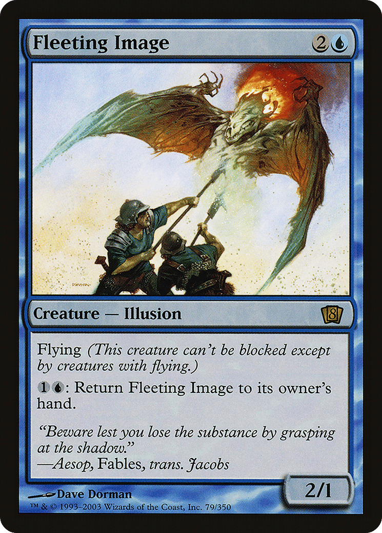 Fleeting Image — Eighth Edition — Magic: The Gathering