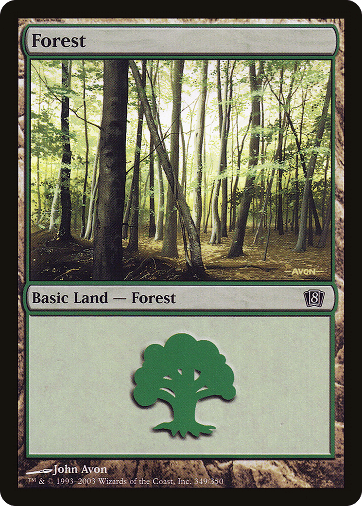 Forest — Eighth Edition — Magic: The Gathering