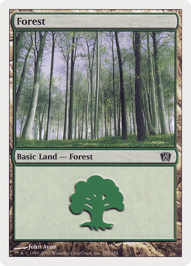 Forest — Eighth Edition — Magic: The Gathering