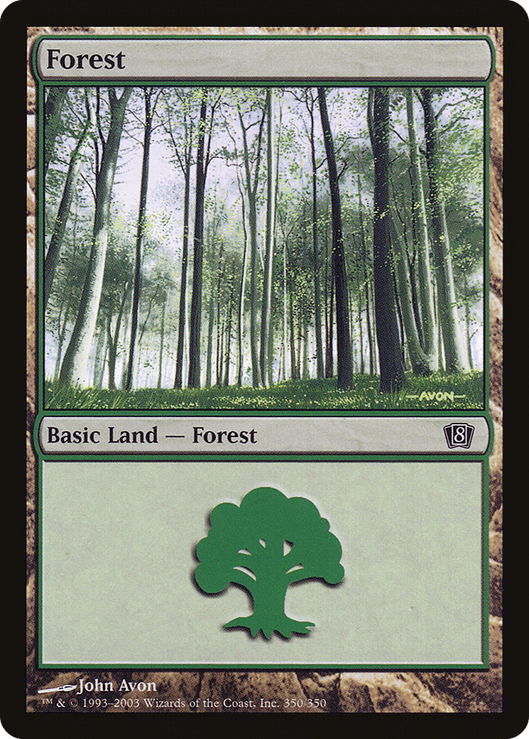 Forest — Eighth Edition — Magic: The Gathering