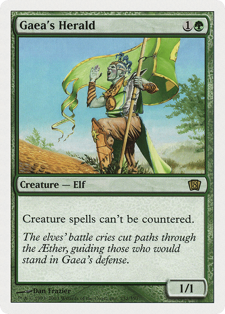Gaea's Herald — Eighth Edition — Magic: The Gathering