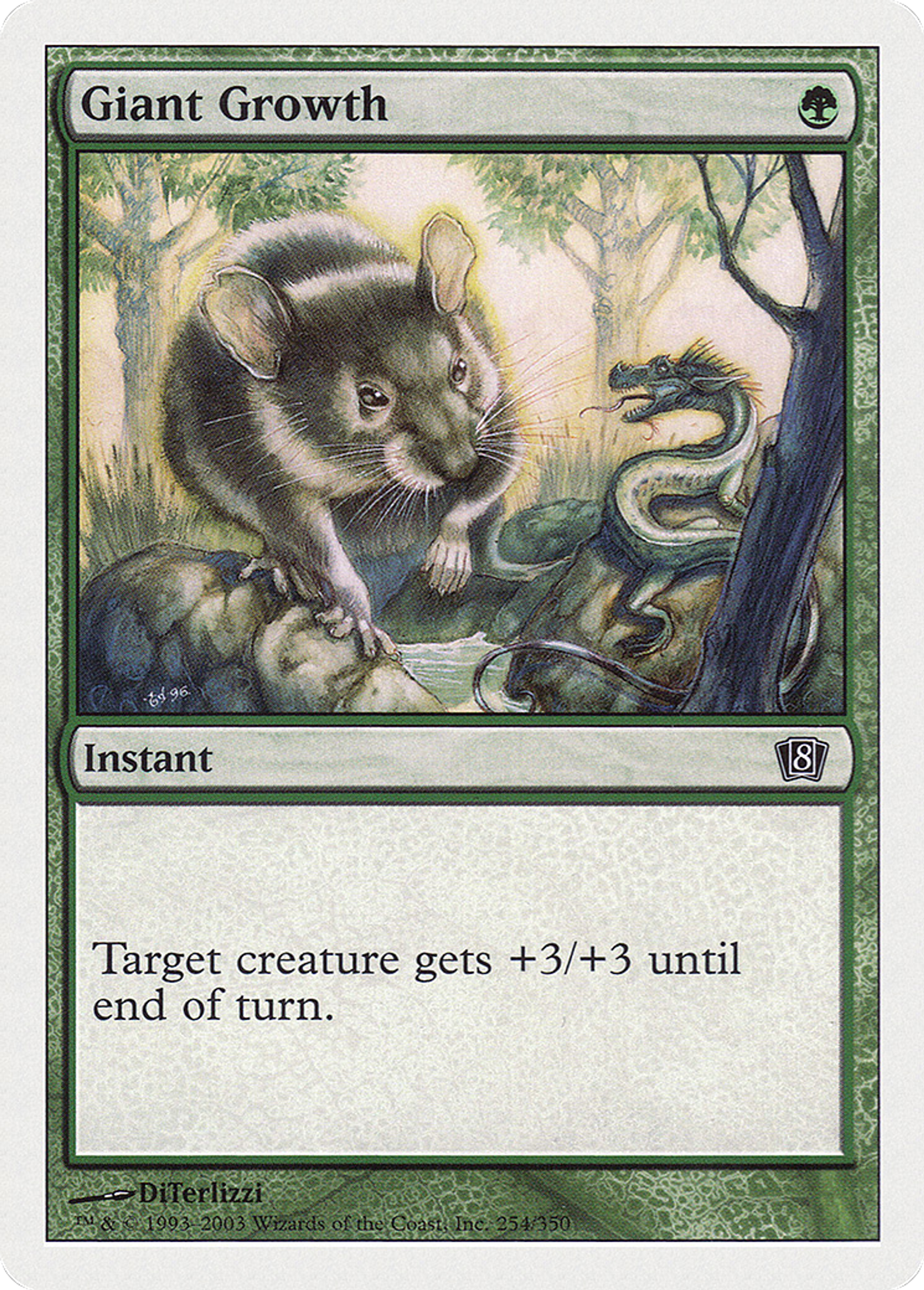 Croissance gigantesque — Eighth Edition — Magic: The Gathering