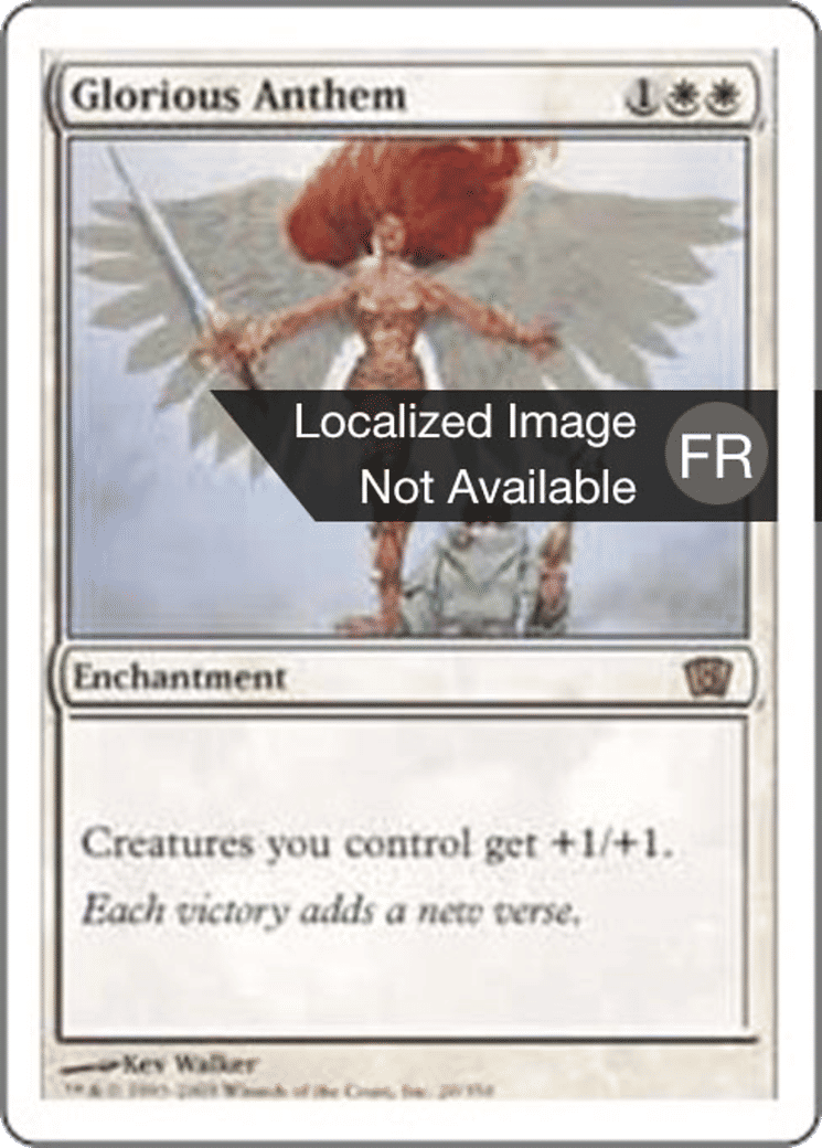 Antienne glorieuse — Eighth Edition — Magic: The Gathering