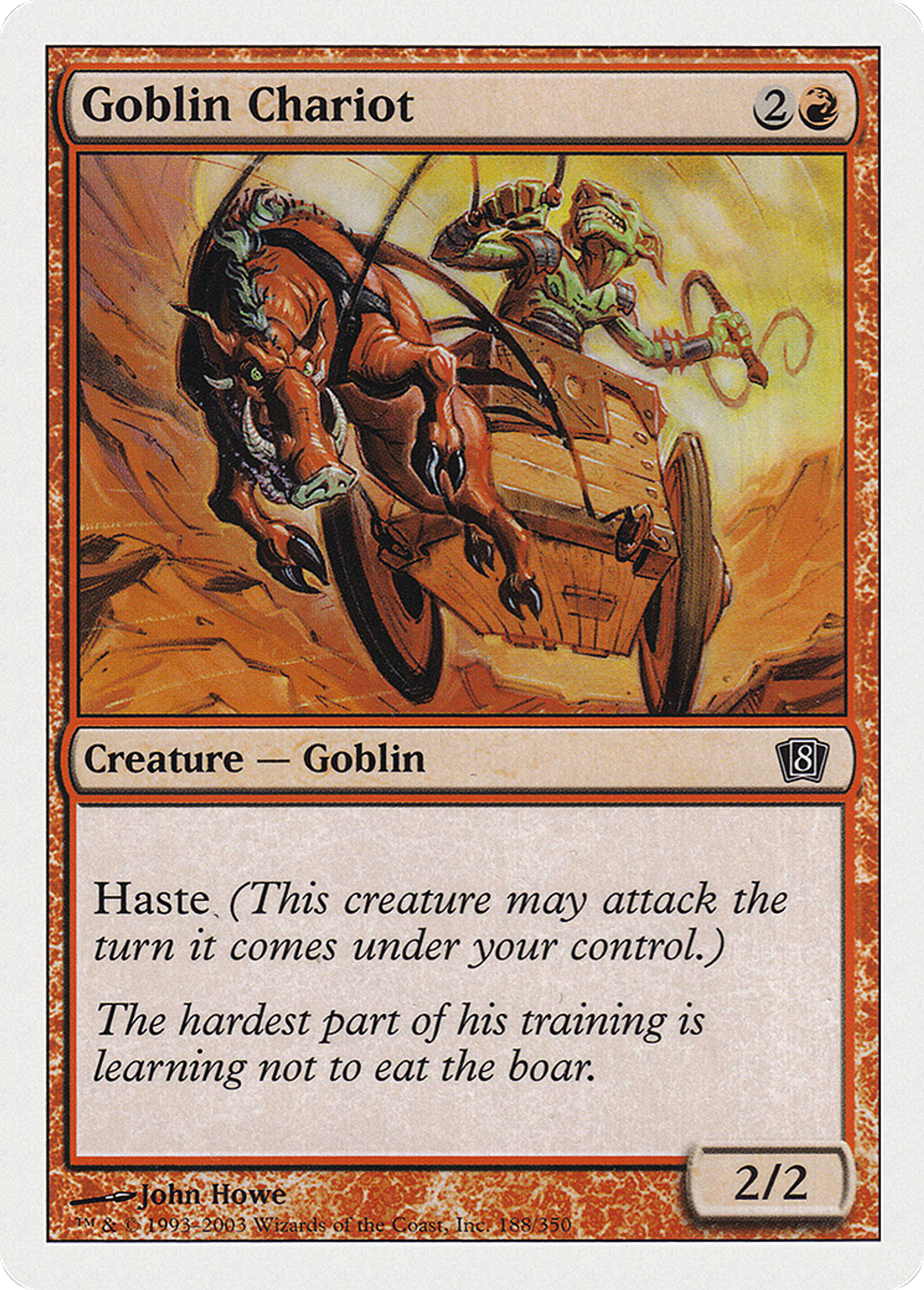 Chariot gobelin — Eighth Edition — Magic: The Gathering